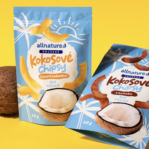 allnature packaging kokosove chipsy